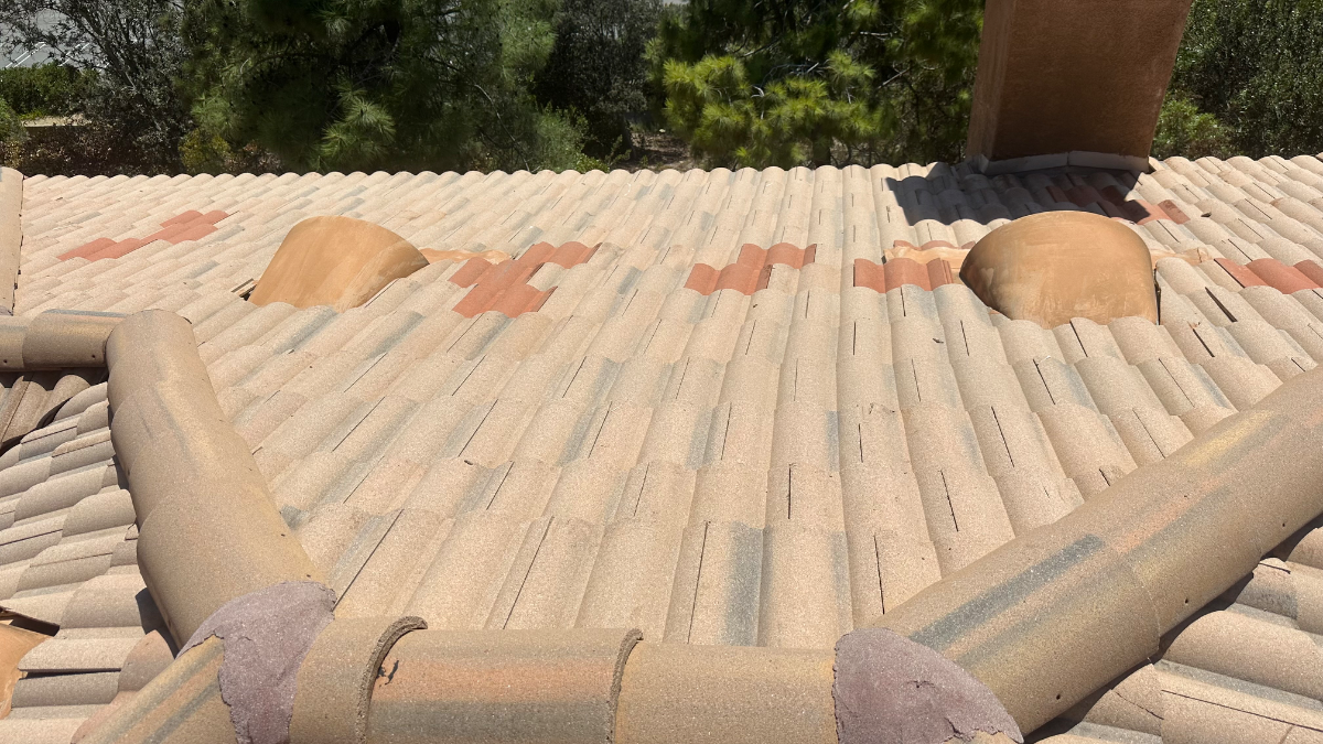 After: Roof Cleaning in Oceanside